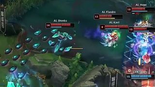 久诚两枪带走狼队双C 成都AG完美团战一波带走